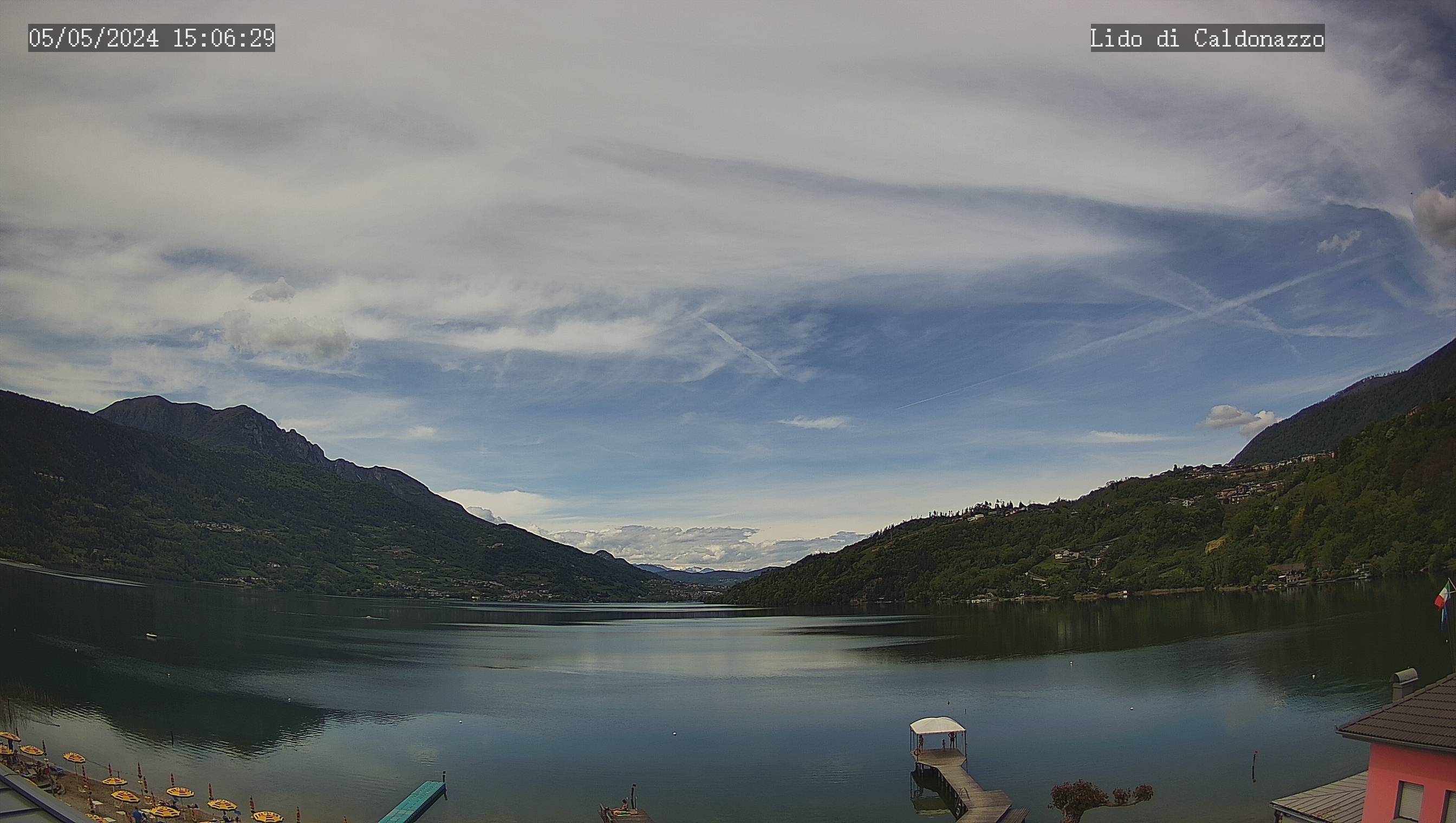 Webcam Lago di Caldonazzo